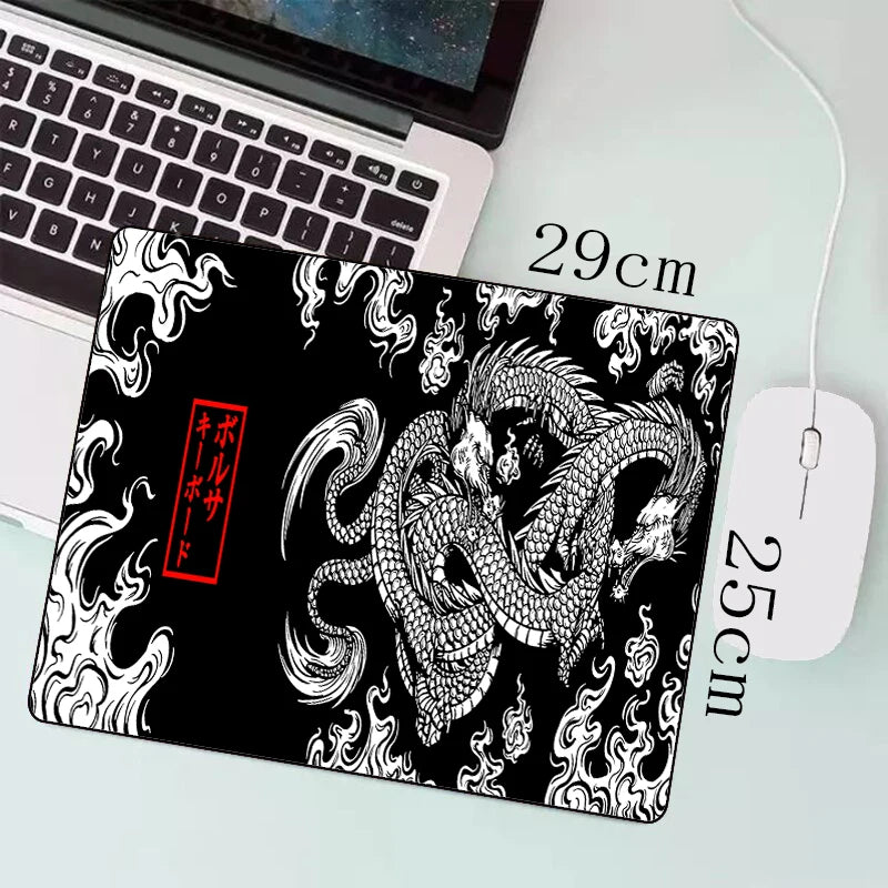 Mousepad Gamer XXL Dragão Japonês – Alta Precisão e Conforto para Jogos