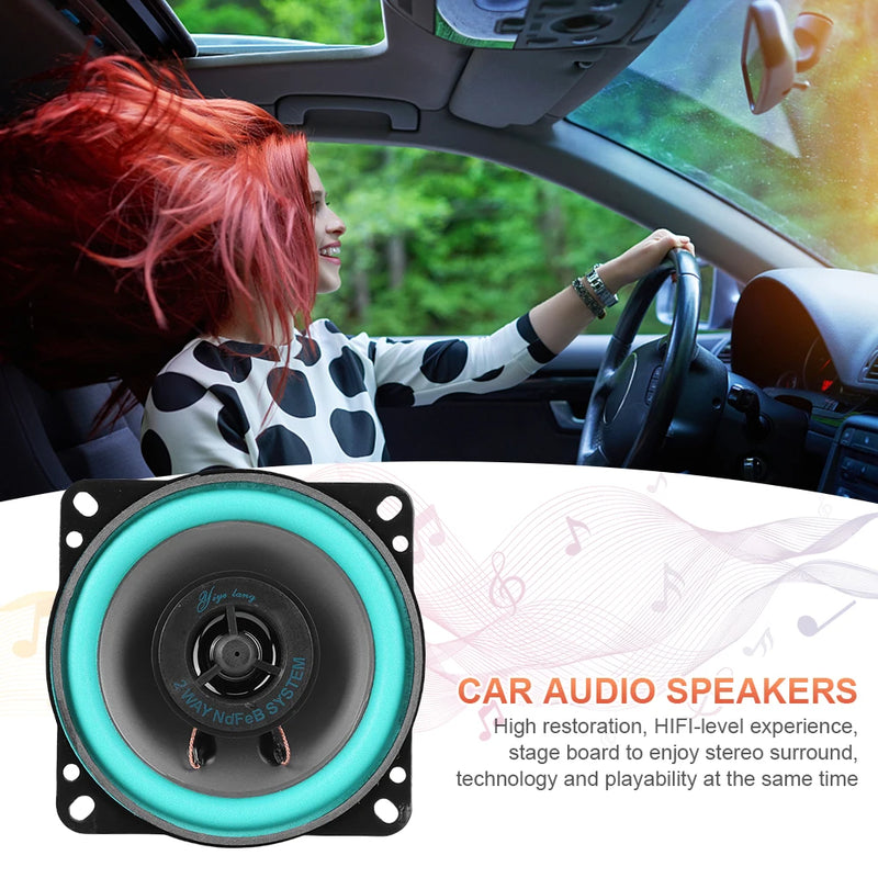 Alto-falante Coaxial HiFi para Carro – Potência e Qualidade de Som